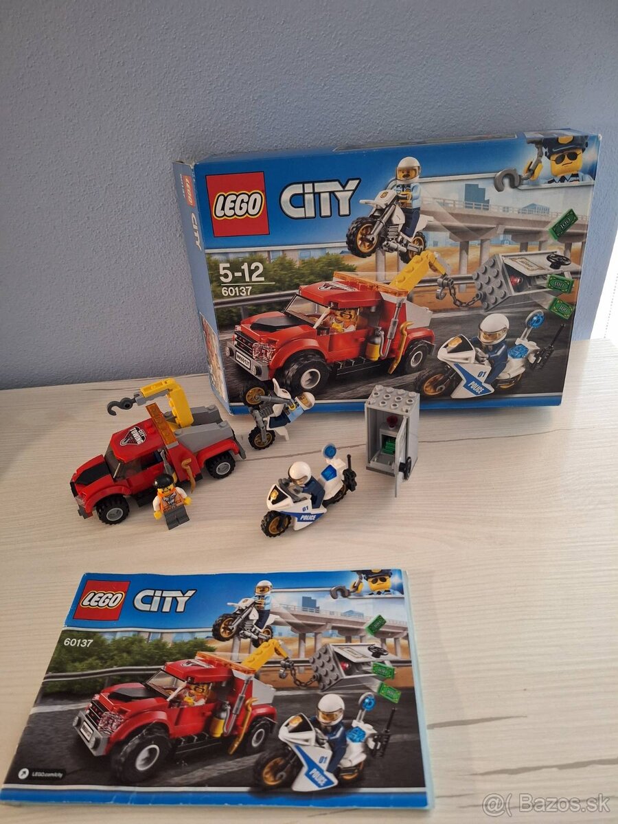 Lego City 60137 Odťahové vozidlo
