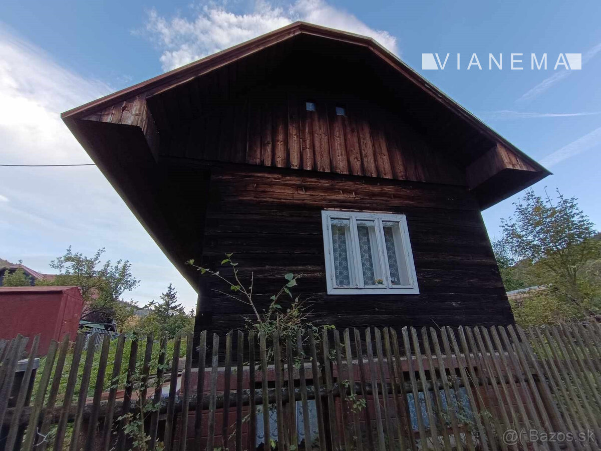 IBA U NÁS Drevenica na predaj v obci Rudinská, Kysucké Nové