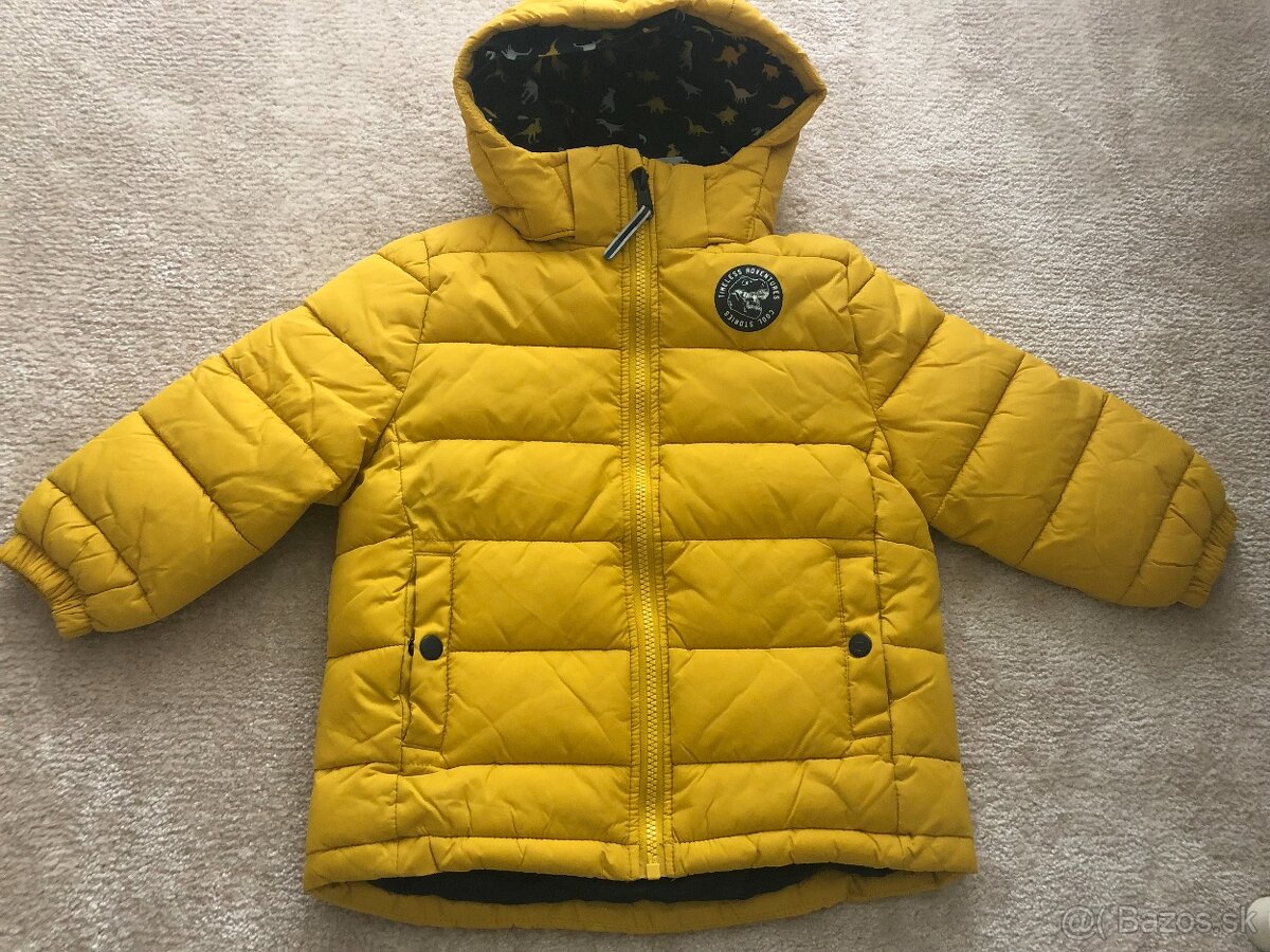 H&M zimná bunda, veľ. 104 (3-4r)
