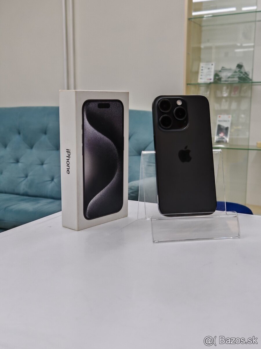 📱 iPhone 15 Pro 128GB | Ako nový, prémiový kúsok