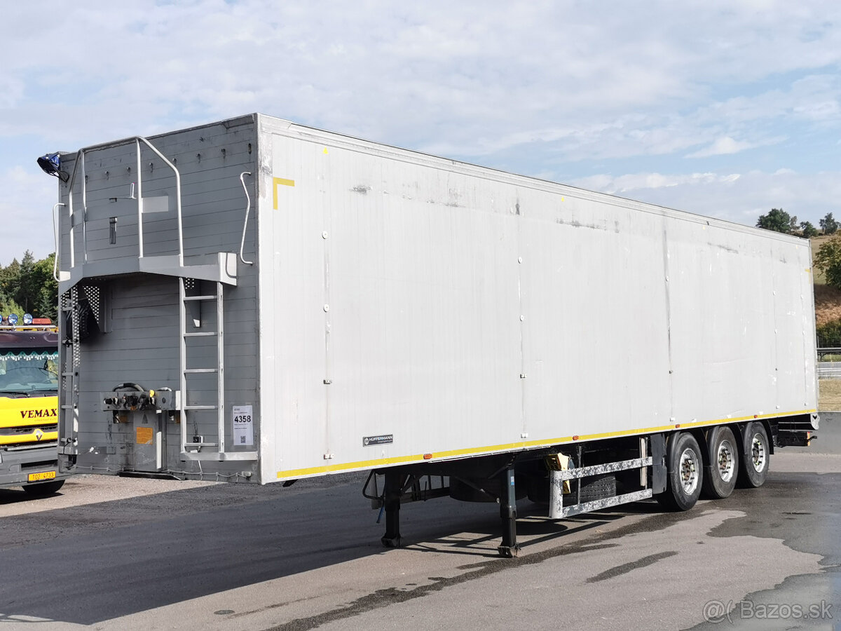 Prodám skříňový návěs BENALU JUMBOLINER 90m3 walkingfloor