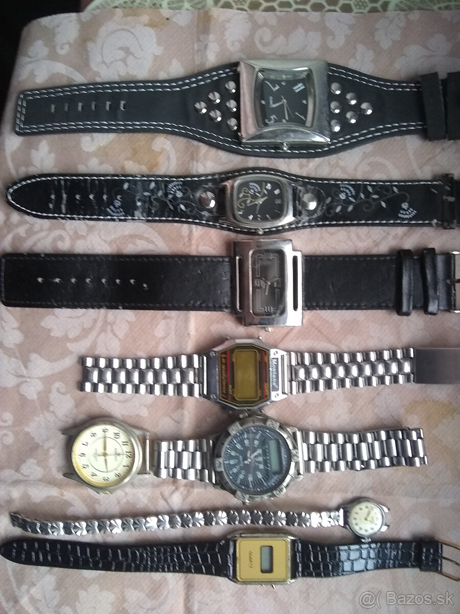 Hodinky pánske i dámske do zbierky