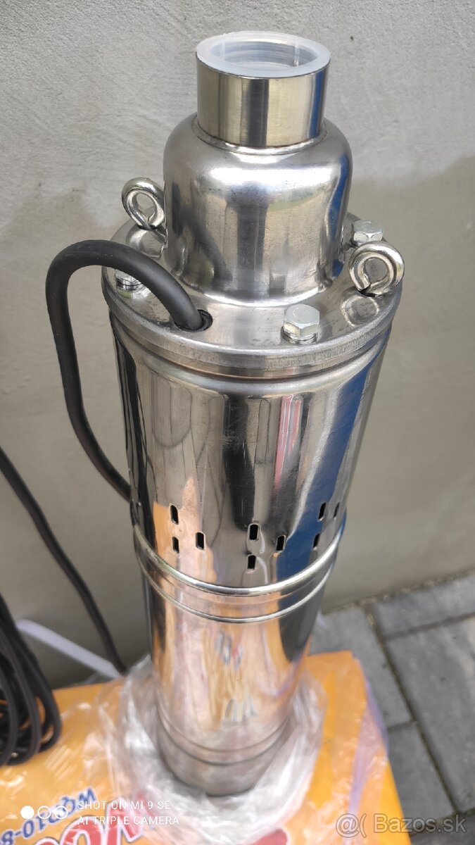 Ponorné čerpadlo do studne