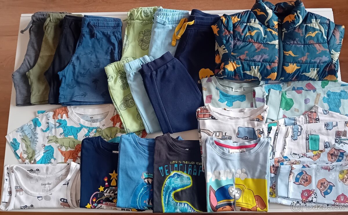 Balík chlapč. oblečenia v.110/116