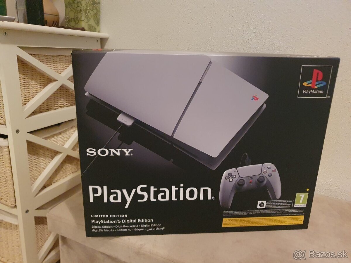 Predám nerozbalenú PS5 30th edition Digital