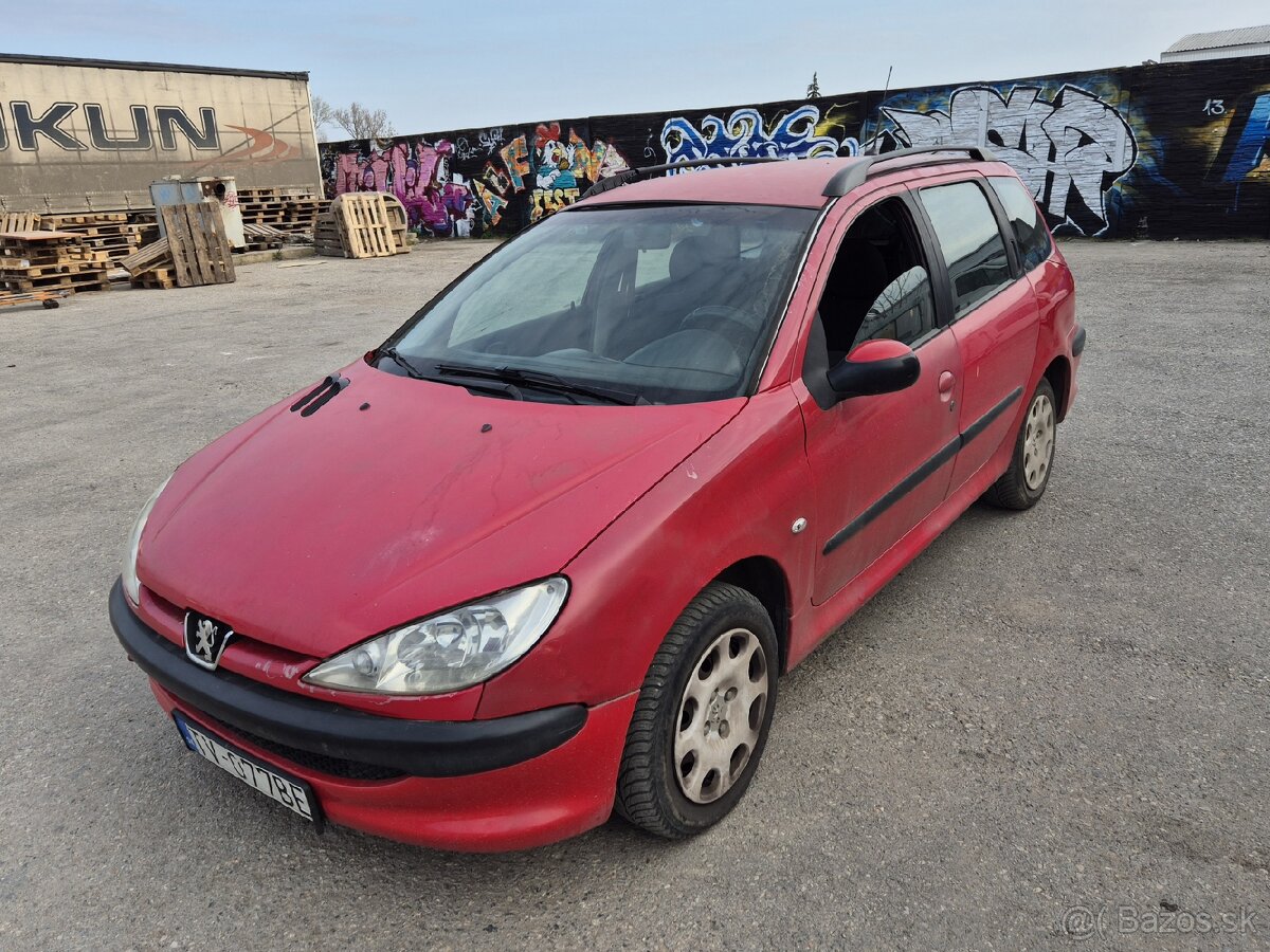 Peugeot 206 sw Nová STK