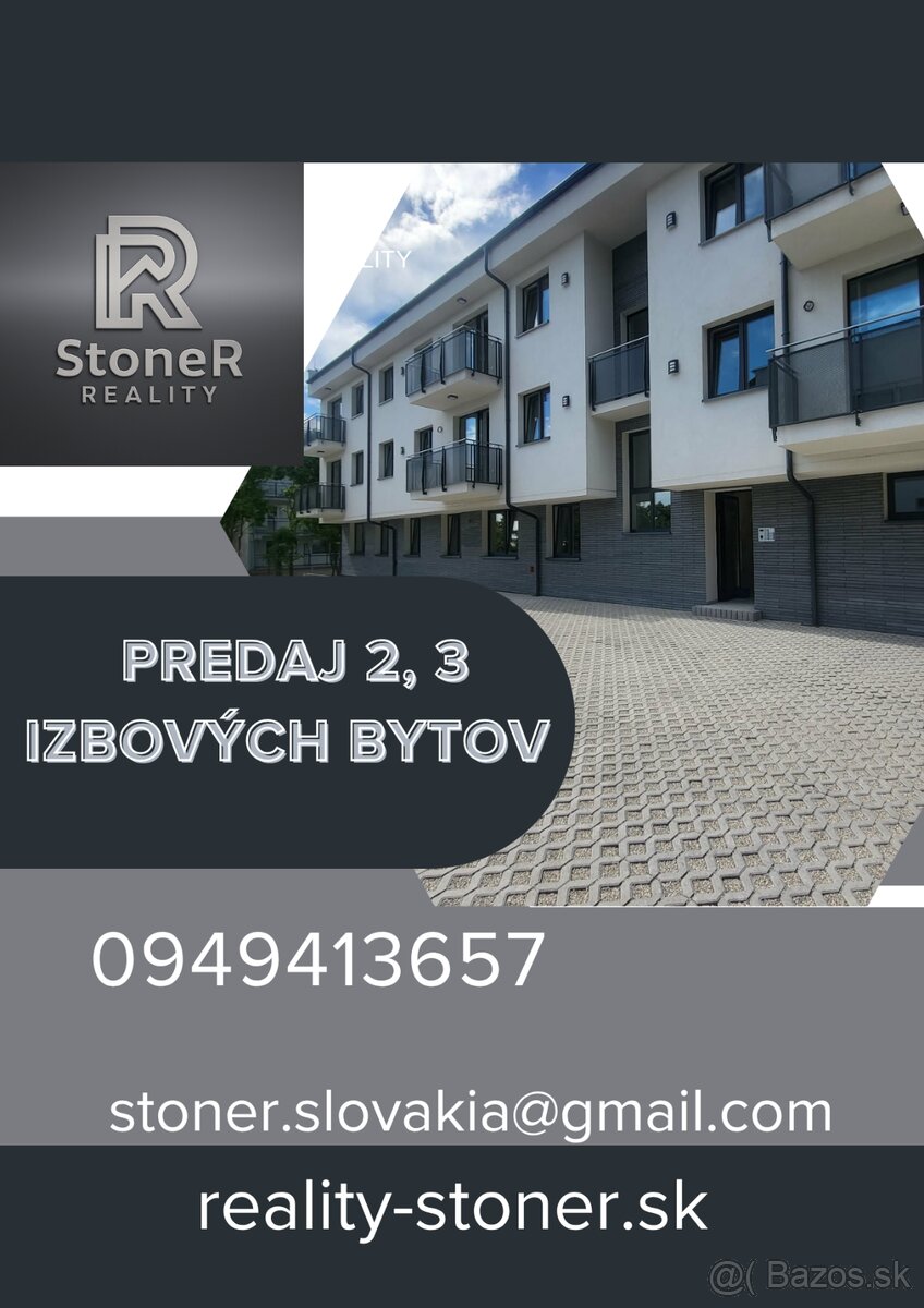 Predaj 2 izbového bytu