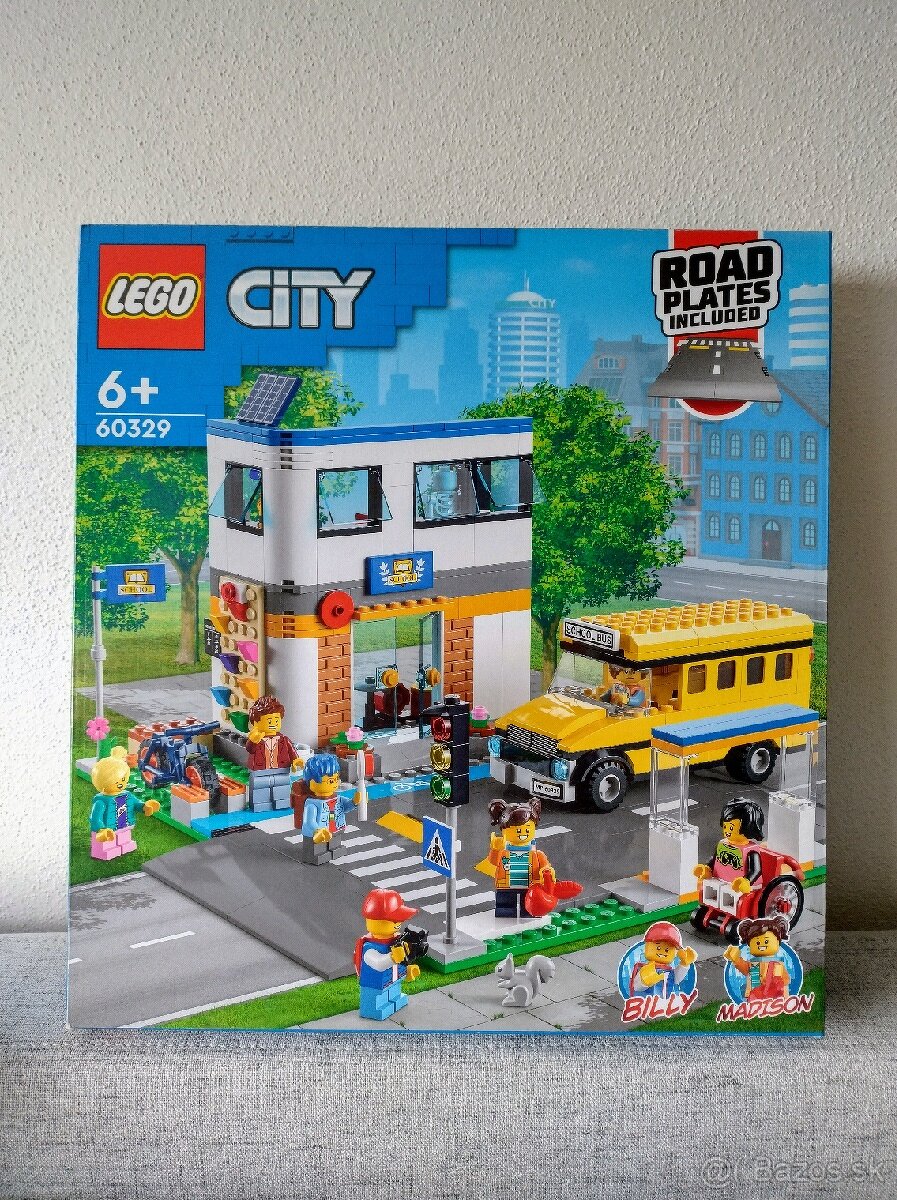 Lego City 60329 Škola + Autobus