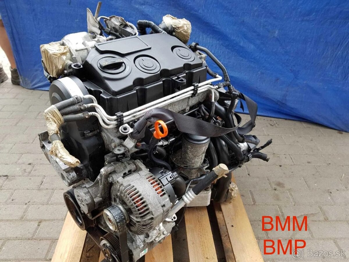 Predám motor 2.0 TDi 103kw 8V s DPF. Kod motora : BMP / BMM