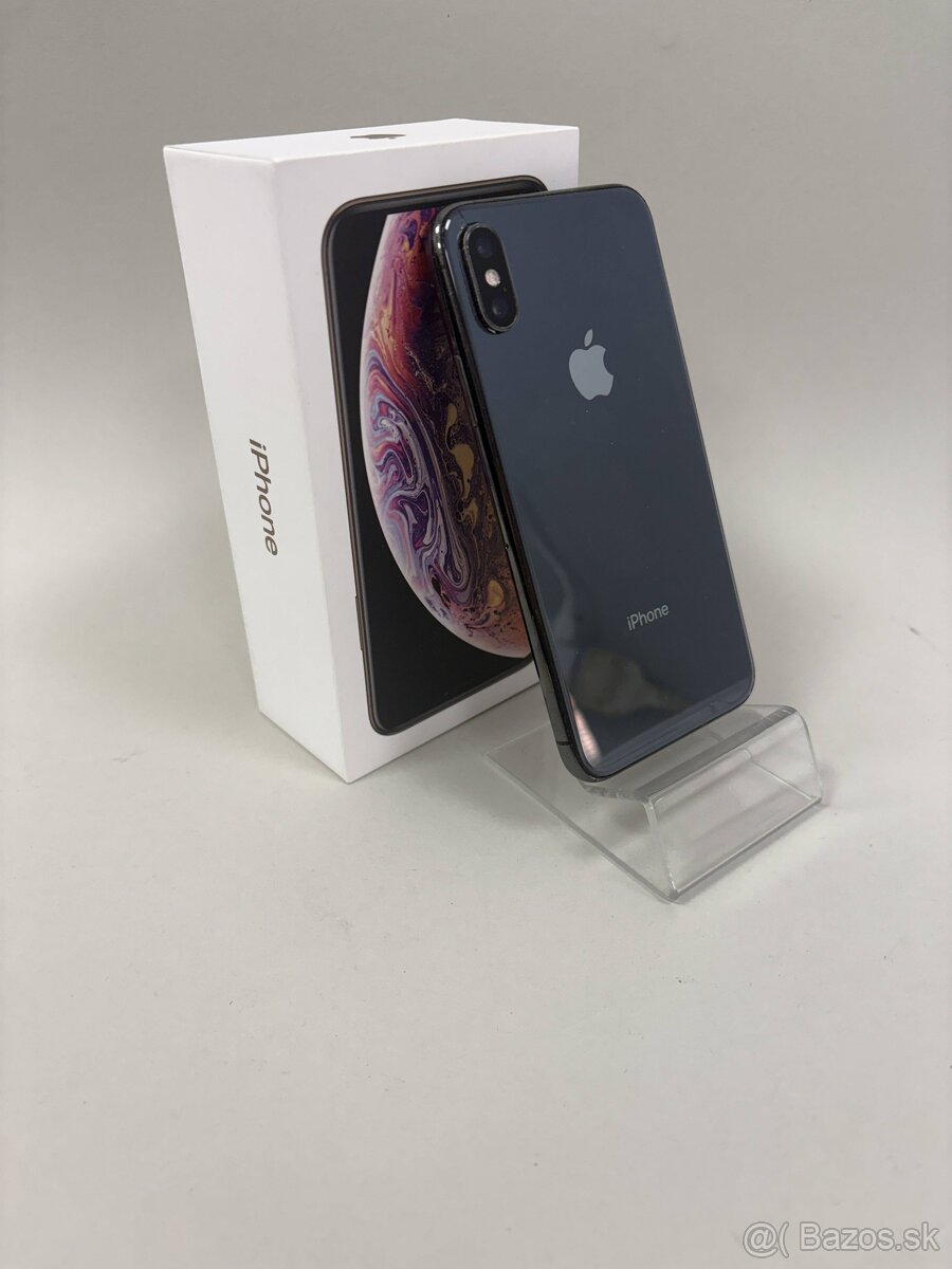 Apple iPhone XS 256GB Space Gray-Batéria 100%