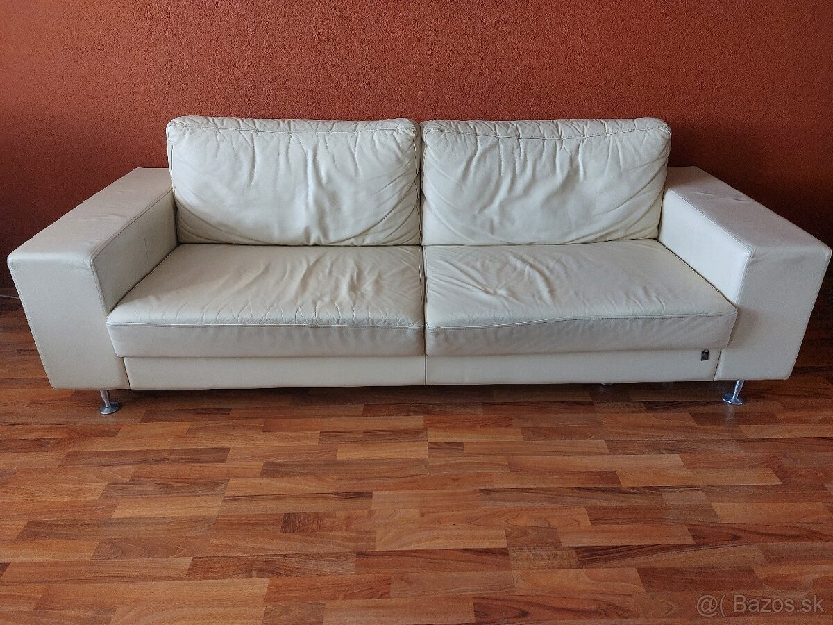 Kožená sedačka