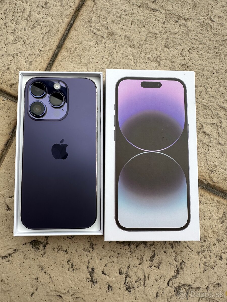 iPhone 14 Pro 128gb-100%Baterka-Ako nový