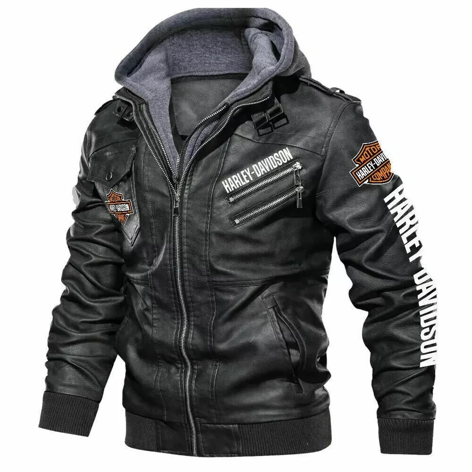 Moto Bunda S Kapucňou Harley Davidson Velkost XL Čitaj Popis