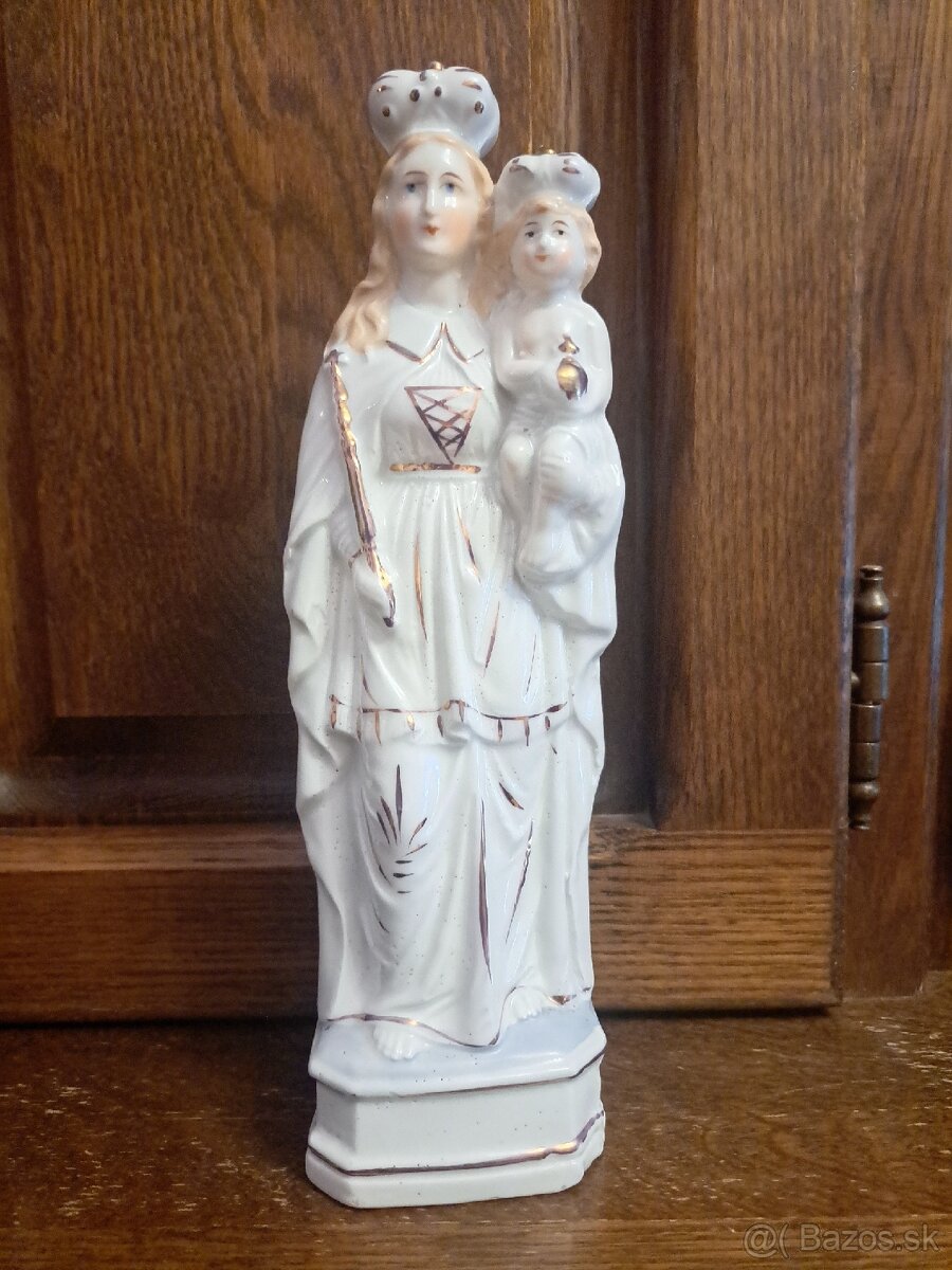 Panna Mária,Madonna soška Žacler