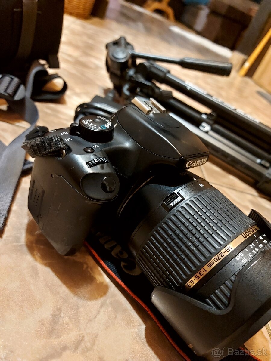 Canon eos 1000D s objektívom Tamron