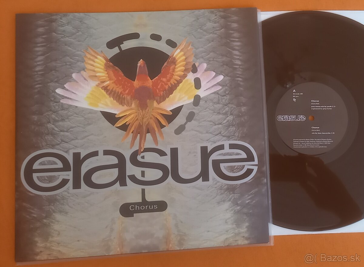 Erasure UK 12" Maxi Single Chorus (Depeche Mode)