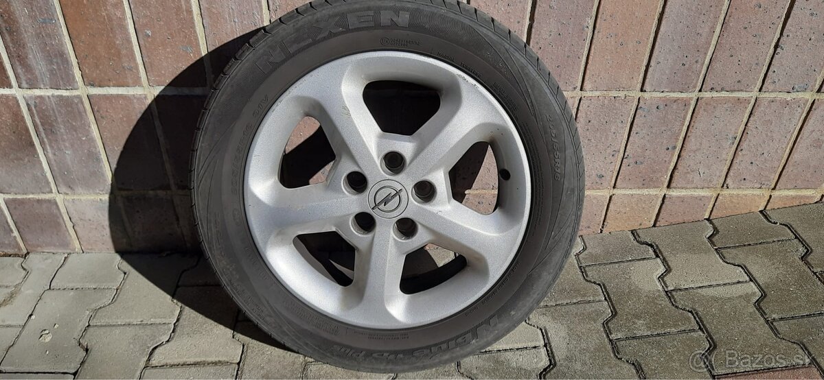Predám kolesa s letnými gumami 205/55 R16