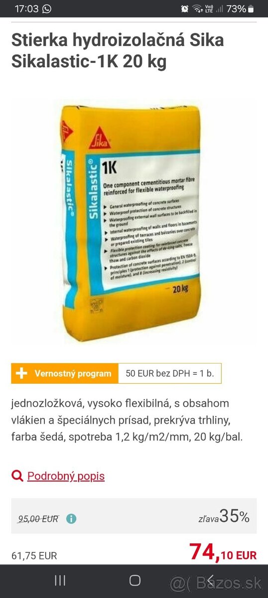Silikat 1K
