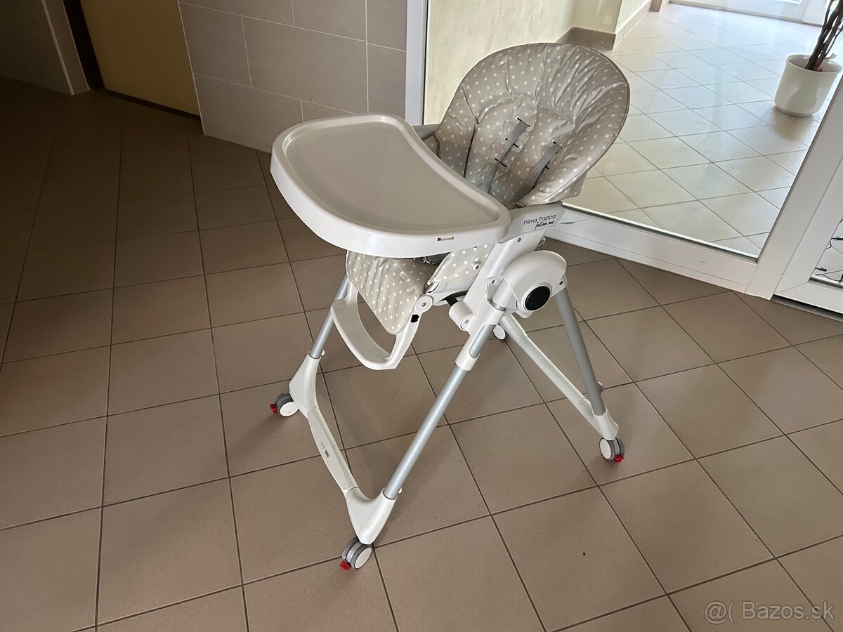 Jedálenská stolička Peg Perego