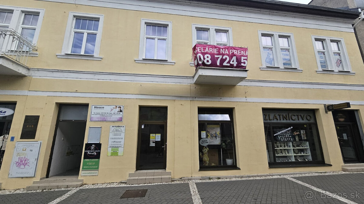 Obchodný priestor na prenájom, 60 m2