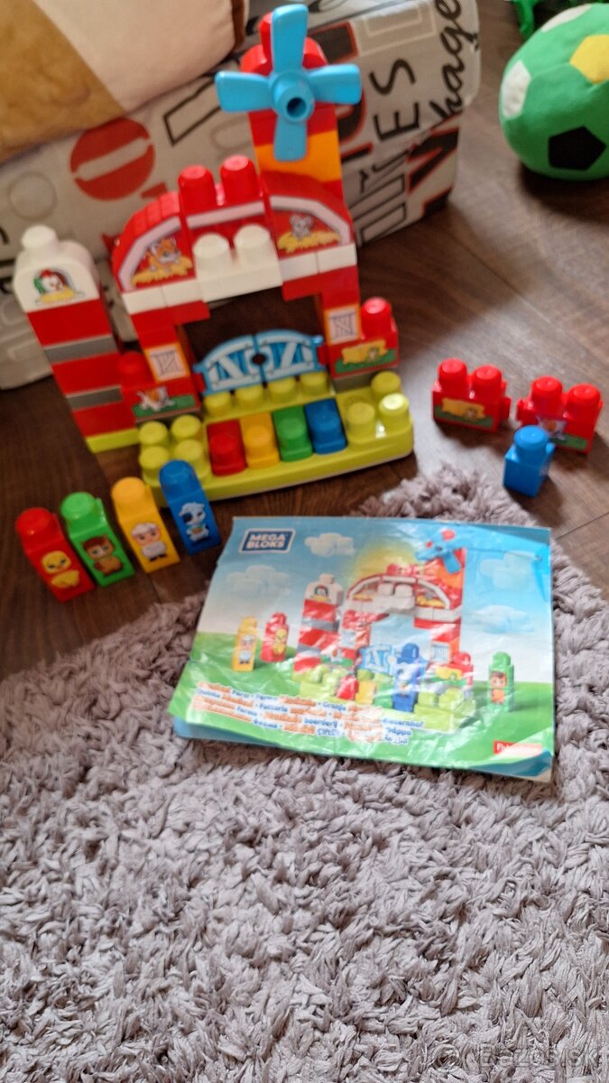 Megablocks stavebnica ako nová zvuková svieti