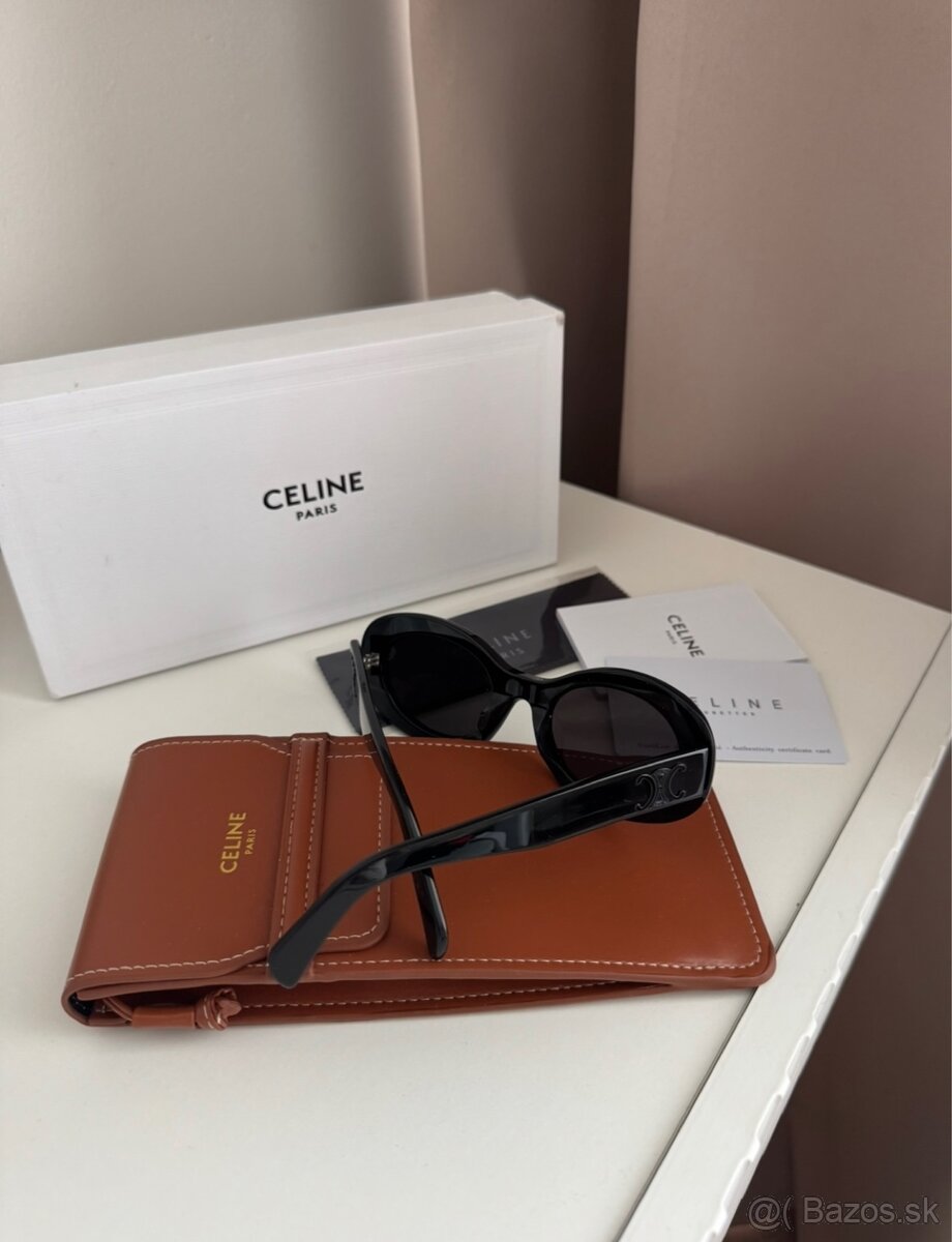 CELINE čierne slnečné okuliare