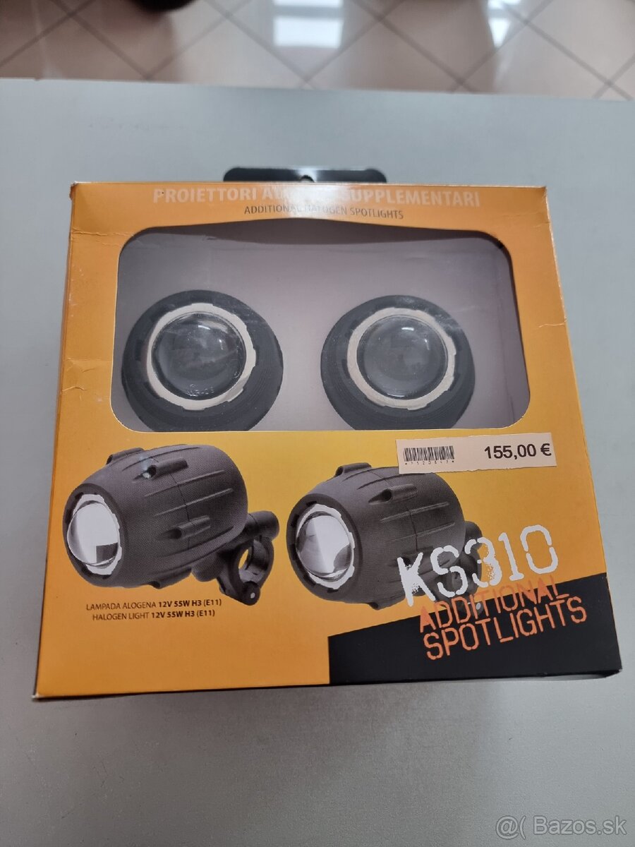 Prídavné svetlá na motorku