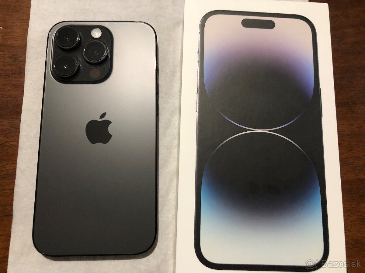 Predám IPhone 14 Pro 256 GB Space Black