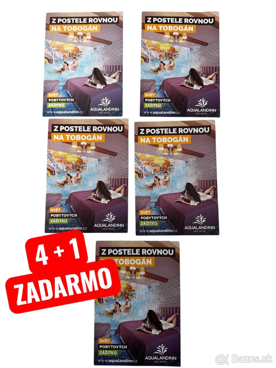 Vstupenka do Moravia 4 + 1 ZADARMO