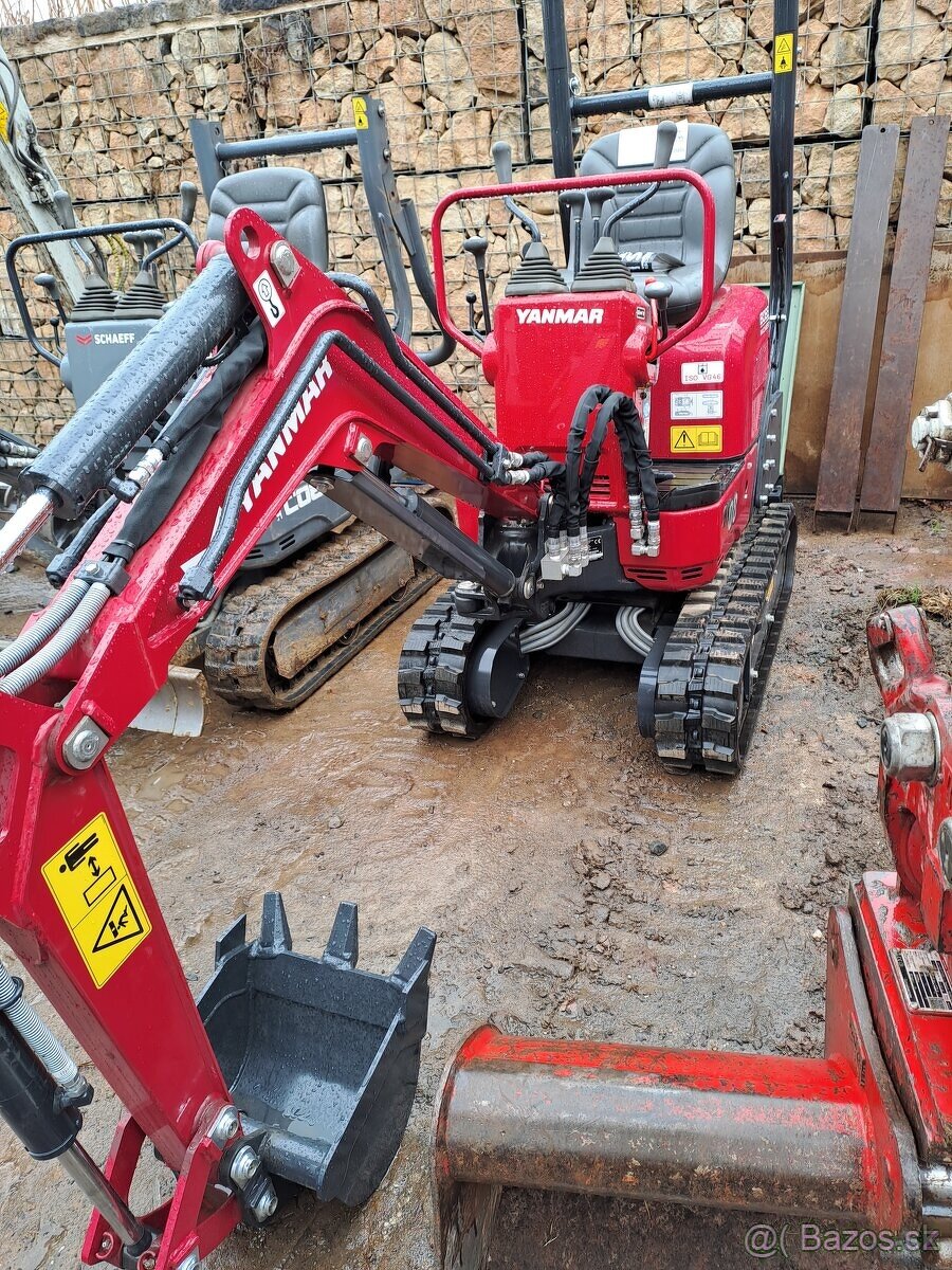 NOVÝ MINIBAGR YANMAR SV08