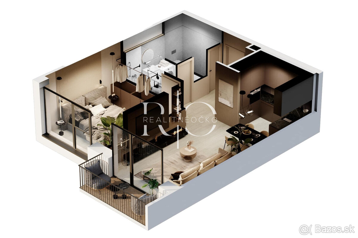 Predaj moderného 2-izb. bytu-Zvolen-Zlatý Potok