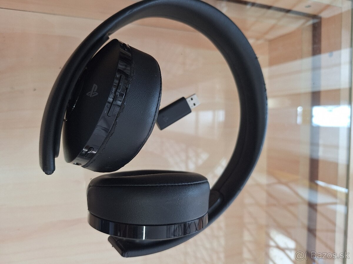 Sony PS4 Gold Wireless Stereo Headset