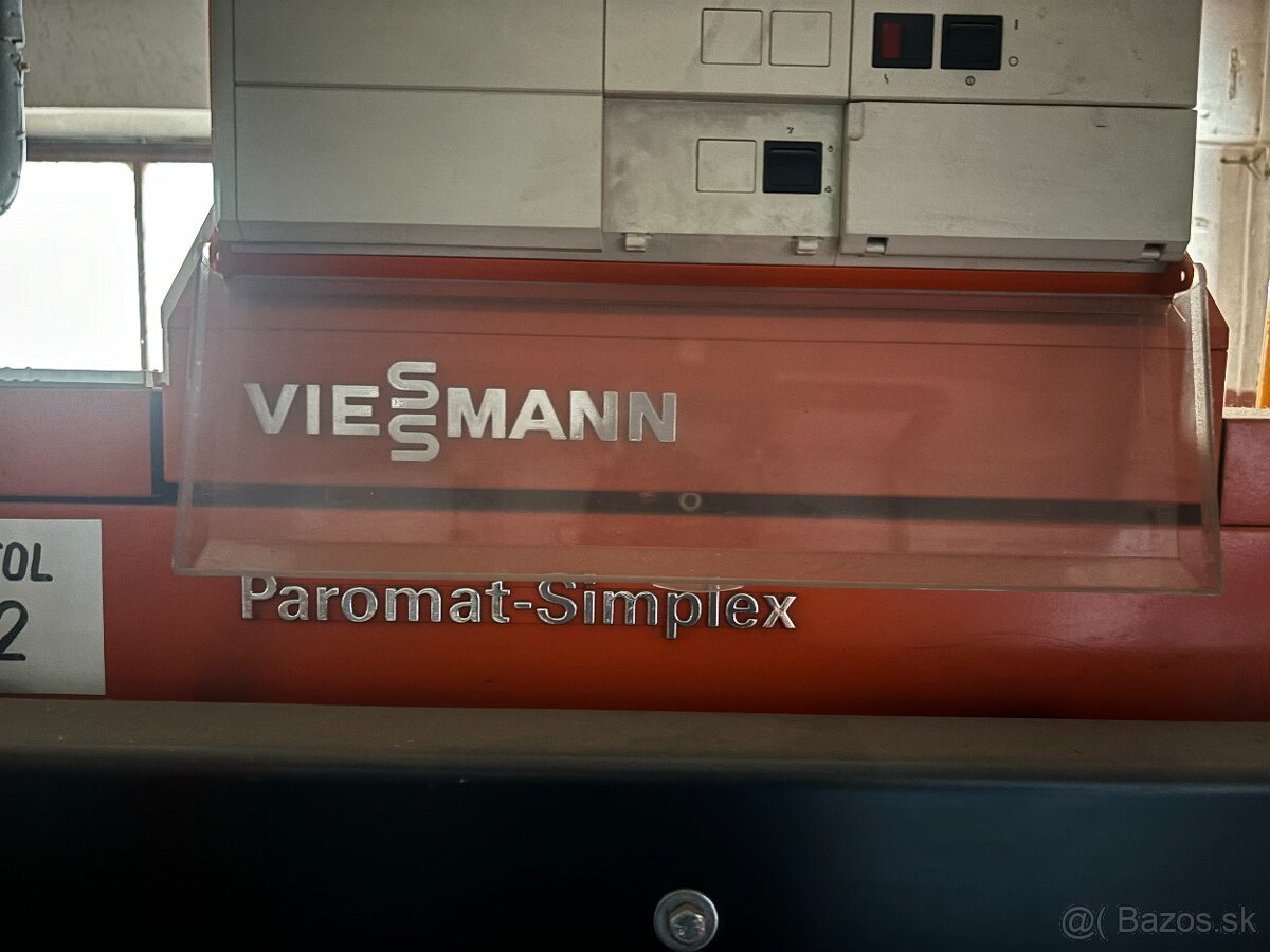 Plynový kotol VIESSMANN Paromat Simplex s horákmi Weishaupt