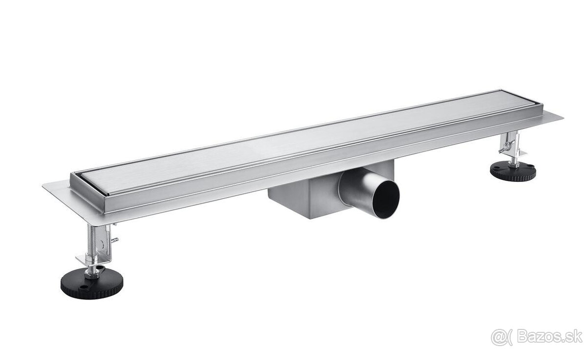 Nerezový odtokový žľab