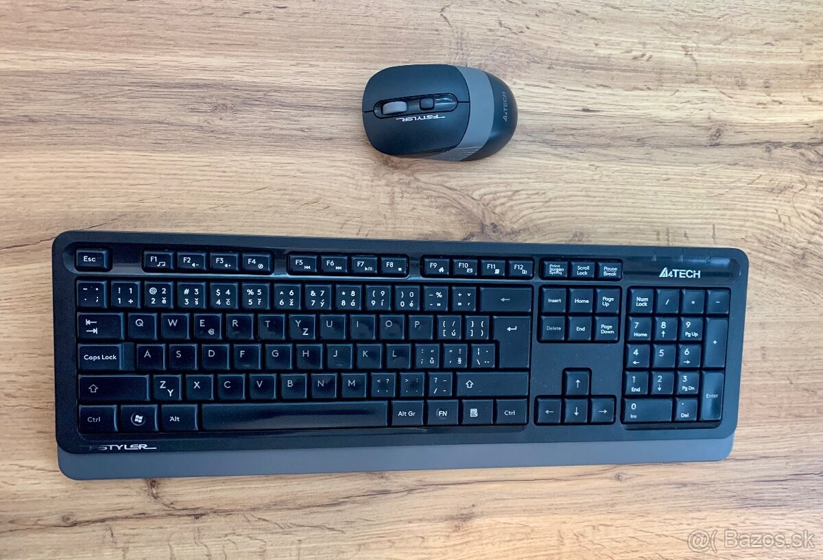 Bezdrôtová klávesnica s myšou A4tech