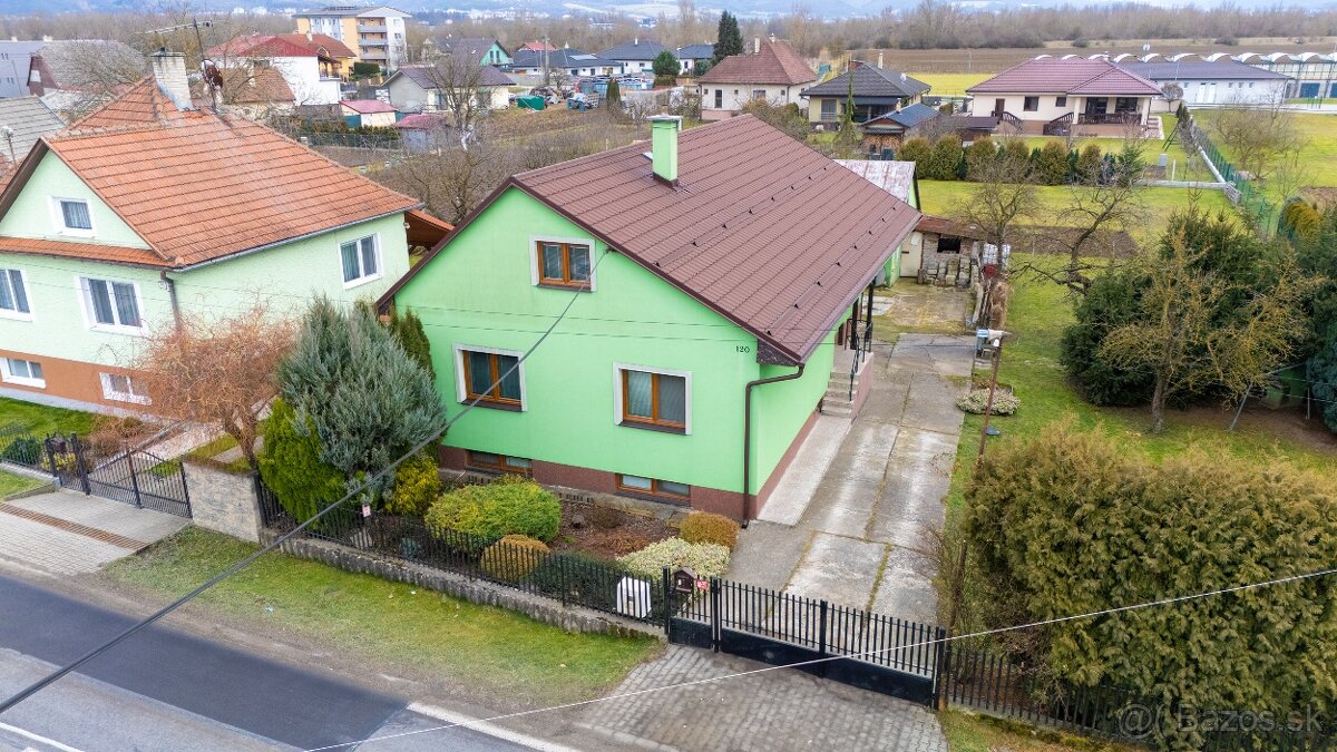 NA PREDAJ rodinný dom + stavebný pozemok - 1613 m2