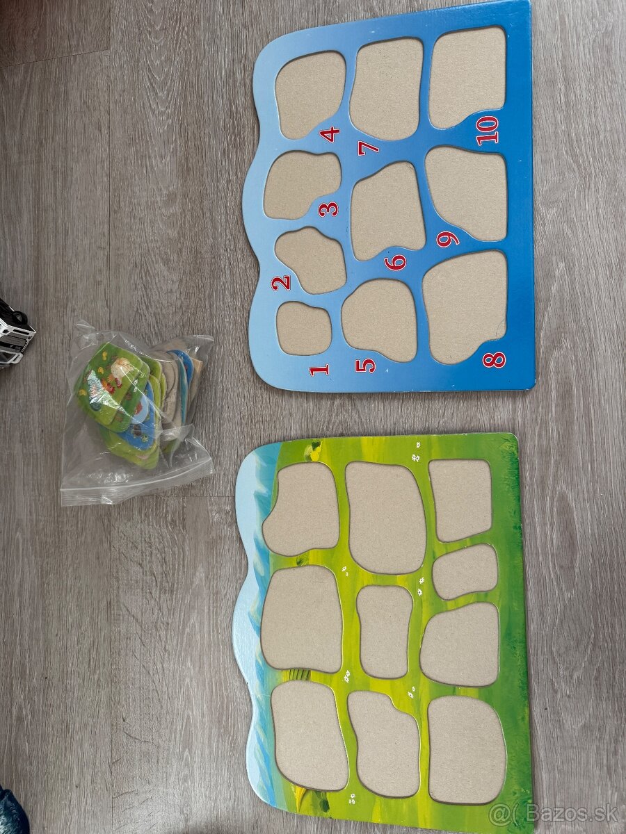 Puzzle zvieratka a cisla