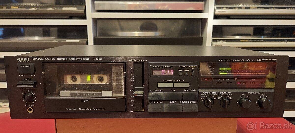 Predám vintage deck Yamaha K-540