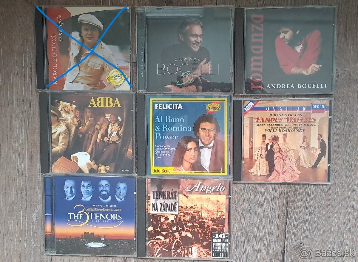 Rozne platne a CD