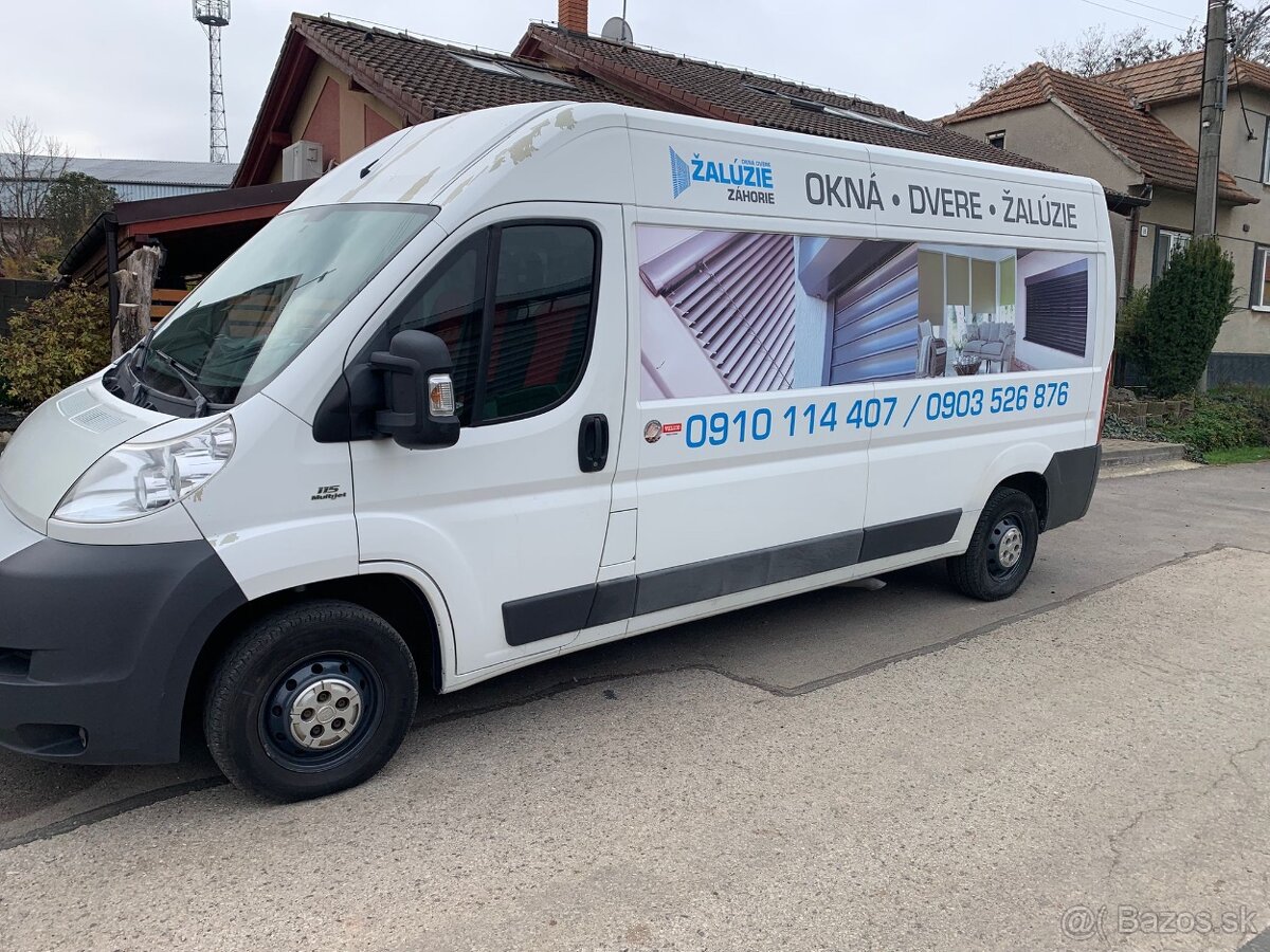 Fiat Ducato 2.0 MultiJet L3H2 3.3t (2012) – Ideálne firemné