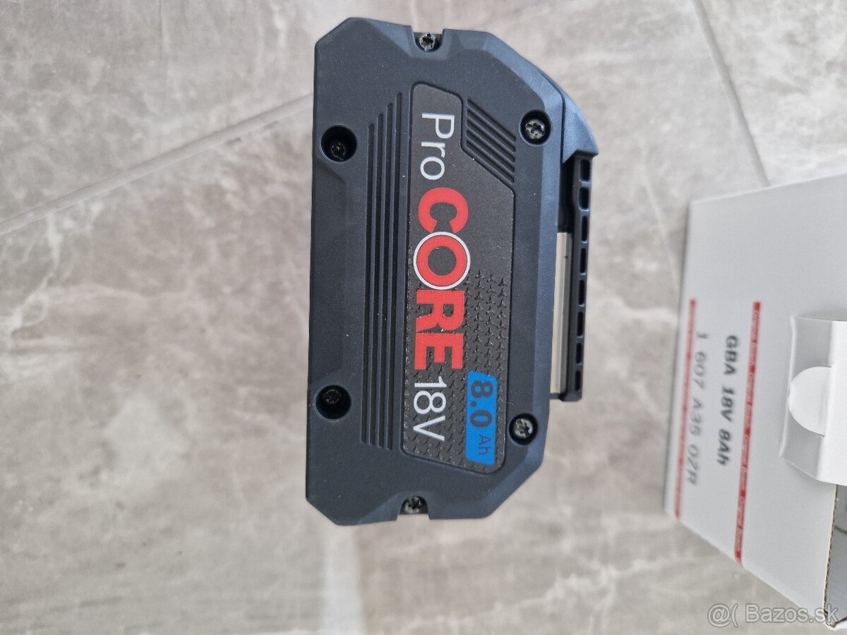 Predam baterku Bosch PROCORE18V 8.0ah