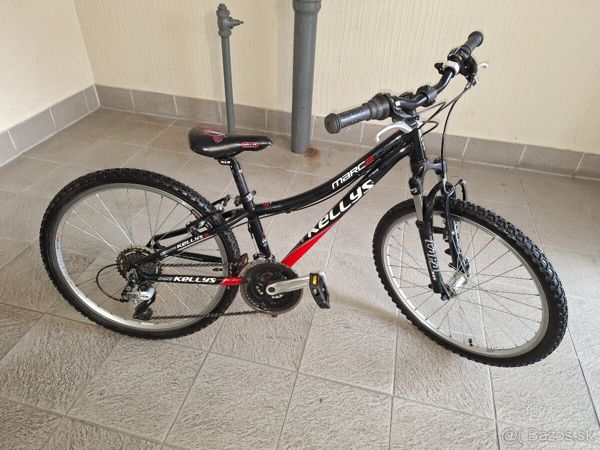 Predám detský bicykel 24kola Kellys Marc