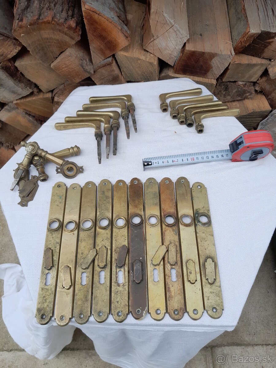 Predam mosadzne kľučky