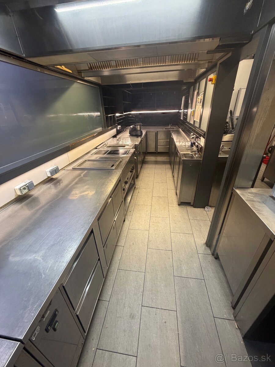Kompletné profesionálne nerezové gastro vybavenie