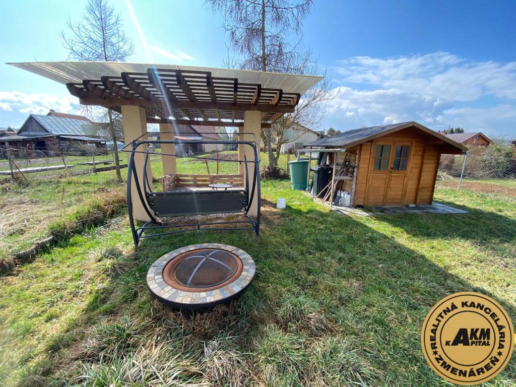 Záhradka 1.100 m2 Sliač Zvolen - ZNÍŽENÁ CENA
