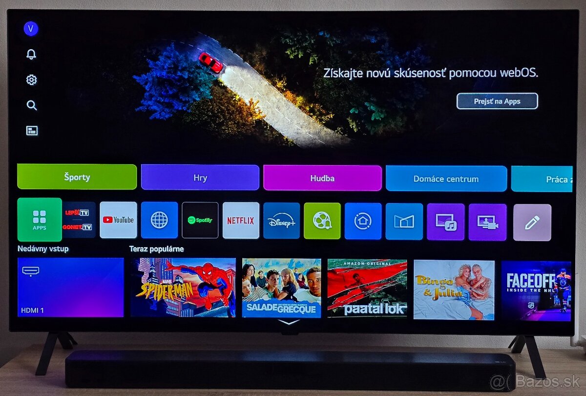 Predam OLED Smart TV LG OLED55B46LA (kupovany v aprili)