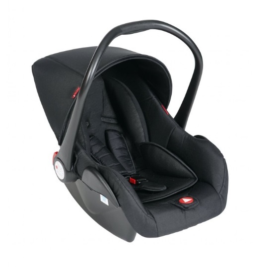 Autosedačka + Hluboké lůžko Top Mark PURE BLACK, černá, NOVÉ