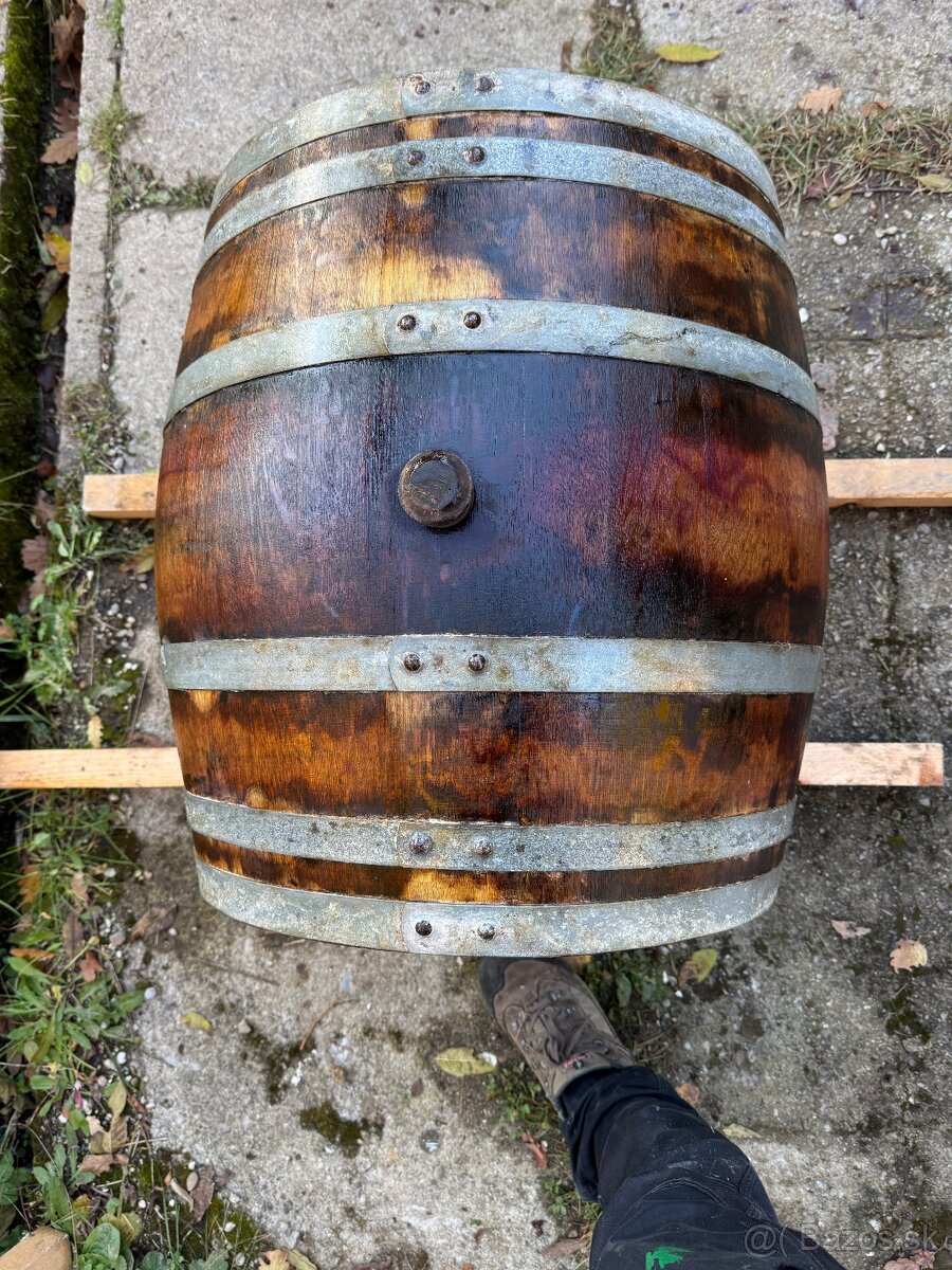 Barikovy dreveny sud - 100l