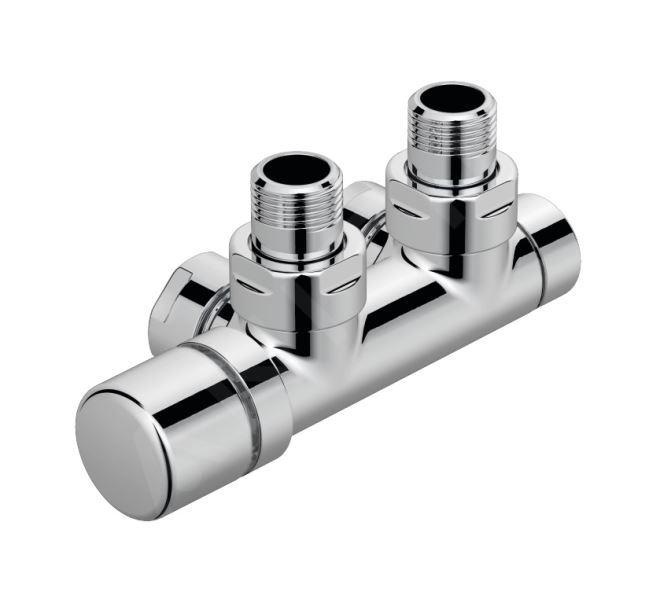 2ks (Nové) Zehnder rohová armatúra Set Q, 1/2, 50mm