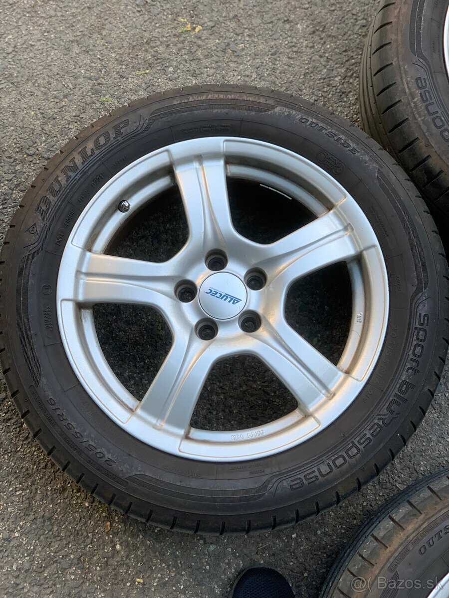 5x100 7Jx16H2 ET38, 205/55 R16 91V